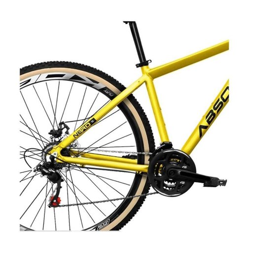 Bicicleta Aro 29 Absolute Nero 5 Alumínio 24v Freio a Disco Susp. Dianteira 60mm Pneus com Faixa