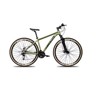 Bicicleta Aro 29 Absolute Nero 5 Alumínio 24v Freio a Disco Suspensão Dianteira Pneus com Faixa