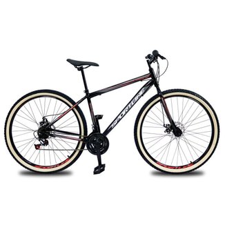 Bicicleta Aro 29 Aço Carbono 21 Velocidades Freio a Disco