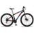 Bicicleta Aro 29 Aço Carbono 21v Cripto Freios A Disco Garfo - Azul+Vermelho