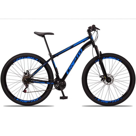 Bicicleta Aro 29 Aço Carbono 21v Cripto Freios a Disco
