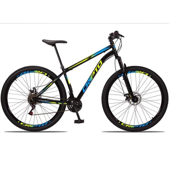 Bicicleta Aro 29 Aço Carbono 21v Cripto Freios a Disco