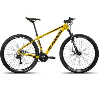 Bicicleta Aro 29 Alfameq Half Cambios Shimano Freio a Disco 21 Marchas