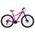 Bicicleta Aro 29 Alfameq Pandora Alumínio 21v Freio a Disco Suspensão Dianteira Feminina - Rosa