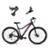 Bicicleta Aro 29 Alfameq Pandora Feminina Alumínio 21v Câmbios Shimano Freio a Disco - Preto+Rosa