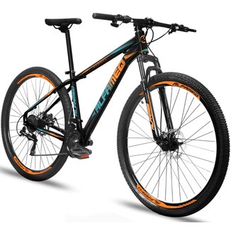 Bicicleta Aro 29 Alfameq Stroll Câmbio Shimano Freio a Disco 21 Marchas