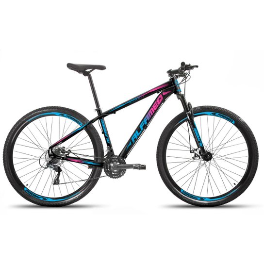 Bicicleta Aro 29 Alfameq Stroll Câmbio Shimano Freio a Disco 27 Marchas