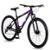 Bicicleta Aro 29 Alumínio 24v Rocker Freio a Disco Susp Gott - Preto+Roxo