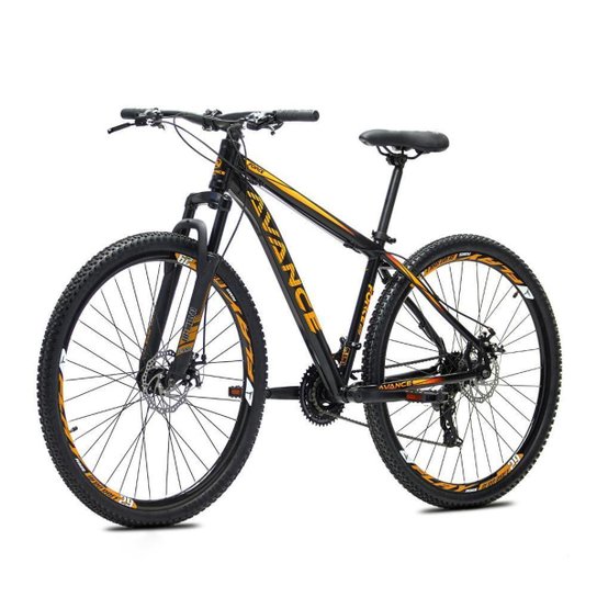 Bicicleta Aro 29 Alumínio Avance Force 24 Vel Freio A Disco