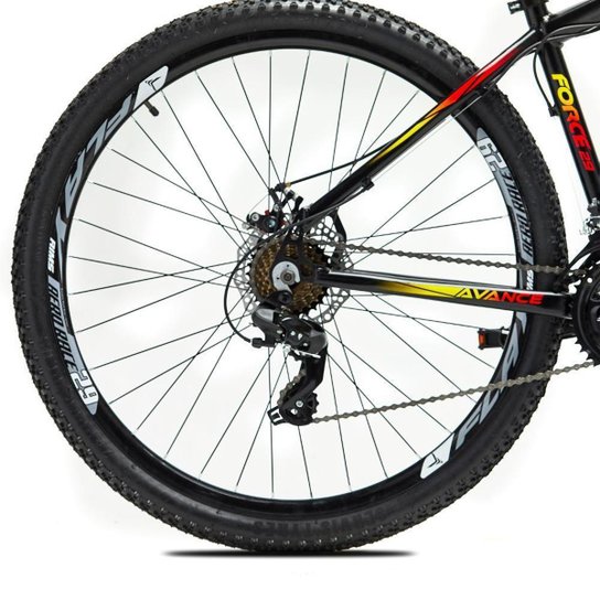 Bicicleta Aro 29 Alumínio Avance Force 24 Vel Freio A Disco