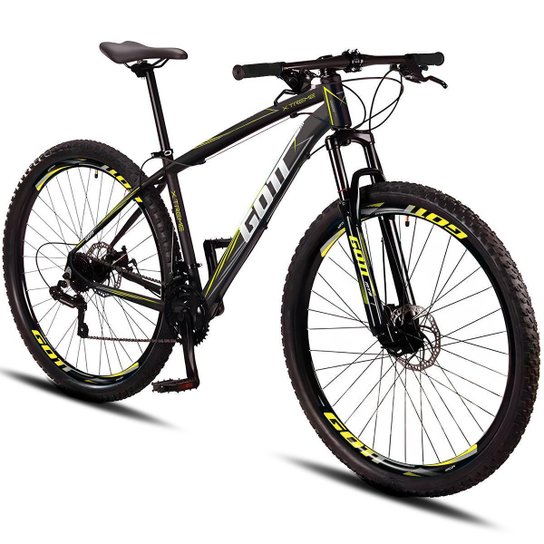 Bicicleta Aro 29 Alumínio Gott 21v Traseiro Shimano X-Treme