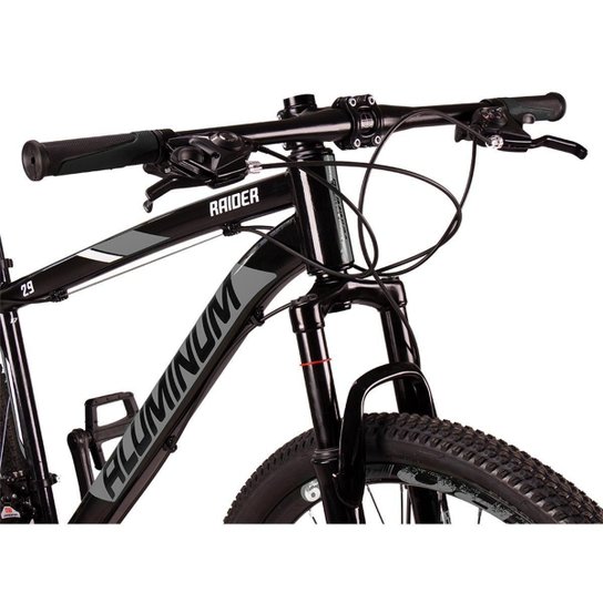 Bicicleta Aro 29 Aluminum Raider 24 Marchas Vel Index Freio a Disco Alumínio MTB