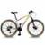 Bicicleta Aro 29 Cripto 24 Marchas Freios Disco e Suspensão Pneu Bege - Vermelho+Amarelo