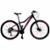 Bicicleta Aro 29 Cripto 27 Marchas Freio Hidráulico Trava K7 - Preto+Rosa