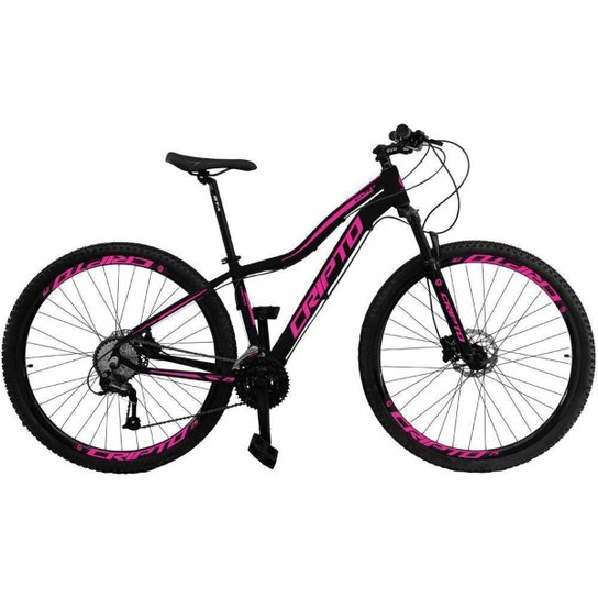Bicicleta Aro 29 Cripto 27 Marchas Freio Hidráulico Trava K7