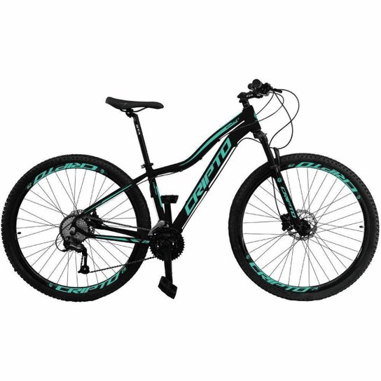Bicicleta Aro 29 Cripto 27v Alivio Freio Hidraulico Trava k7