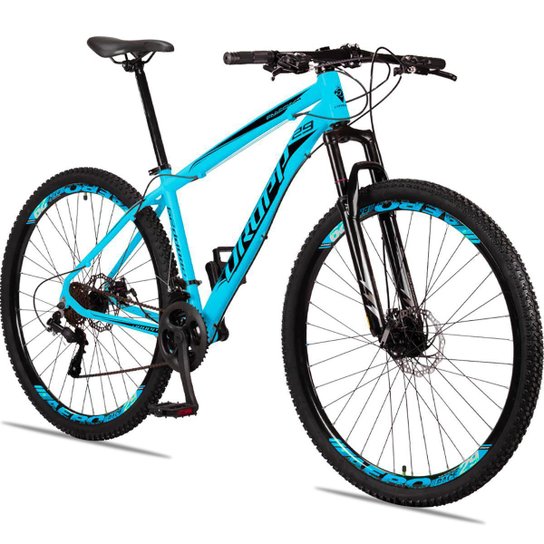 Bicicleta aro 29 Dropp Alumínio 21 Vel Marchas Freios a Disco Aluminum
