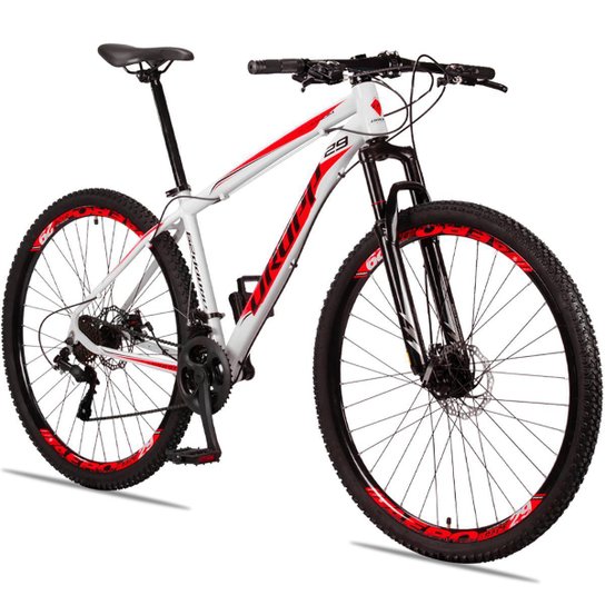 Bicicleta aro 29 Dropp Alumínio 21 Vel Marchas Freios a Disco Aluminum