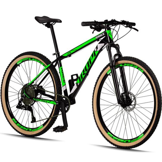 Bicicleta aro 29 dropp race 12 vel  freio hidráulico Suspensão com Trava no Guidão