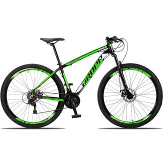 Bicicleta Aro 29 Dropp Race 24 Vel Câmbio Traseiro Shimano Freio a Disco Bike MTB Alumínio
