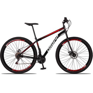 Bicicleta Aro 29 Dropp Sport Aero Aço Carbono 21 Vel Marchas Freio a Disco