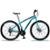 Bicicleta Aro 29 Dropp Sport Aero Aço Carbono 21 Vel Marchas Freio a Disco - Azul+Preto