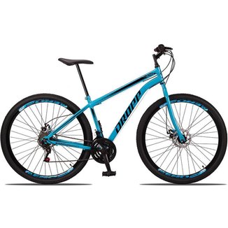 Bicicleta Aro 29 Dropp Sport Aero Aço Carbono 21 Vel Marchas Freio a Disco