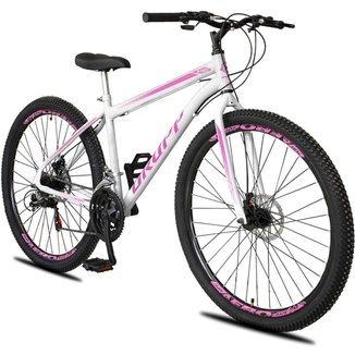 Bicicleta Aro 29 Dropp Sport Aero Aço Carbono 21 Vel Marchas Freio a Disco