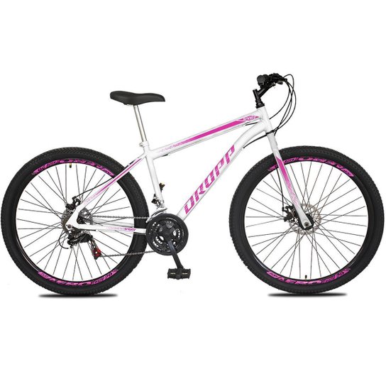 Bicicleta Aro 29 Dropp Sport Aero Aço Carbono 21 Vel Marchas Freio a Disco