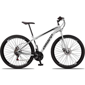 Bicicleta Aro 29 Dropp Sport Aero Aço Carbono 21 Vel Marchas Freio a Disco