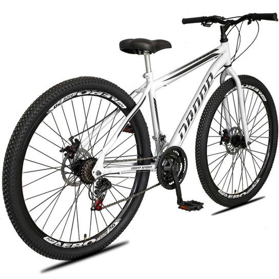 Bicicleta Aro 29 Dropp Sport Aero Aço Carbono 21 Vel Marchas Freio a Disco