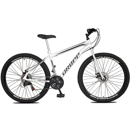 Bicicleta Aro 29 Dropp Sport Aero Aço Carbono 21 Vel Marchas Freio a Disco