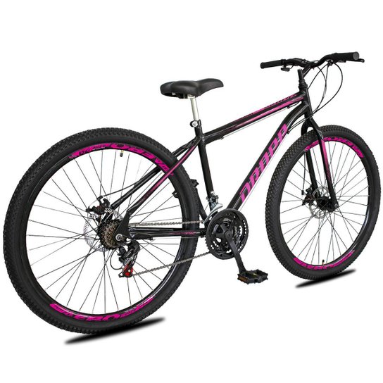 Bicicleta Aro 29 Dropp Sport Aero Aço Carbono 21 Vel Marchas Freio a Disco