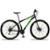 Bicicleta Aro 29 Dropp Sport Aero Aço Carbono 21 Vel Marchas Freio a Disco - Preto+verde