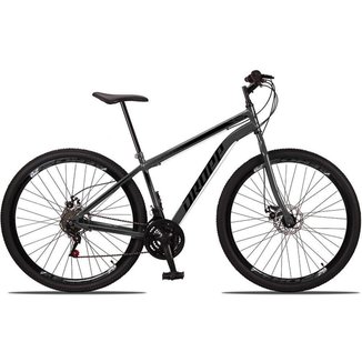 Bicicleta Aro 29 Dropp Sport Aero Aço Carbono 21 Vel Marchas Freio a Disco