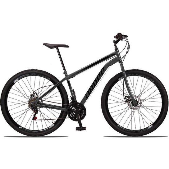 Bicicleta Aro 29 Dropp Sport Aero Aço Carbono 21 Vel Marchas Freio a Disco