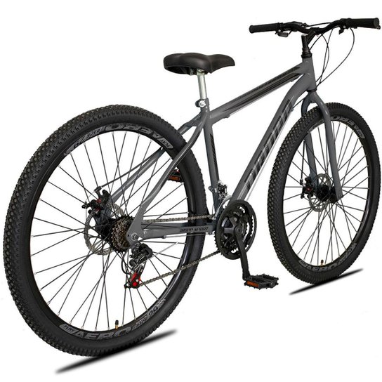 Bicicleta Aro 29 Dropp Sport Aero Aço Carbono 21 Vel Marchas Freio a Disco