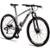 Bicicleta aro 29 Dropp Z3 Alumínio Shimano 21 vel marchas freio a disco mecânico com suspensão MTB - Branco+Preto