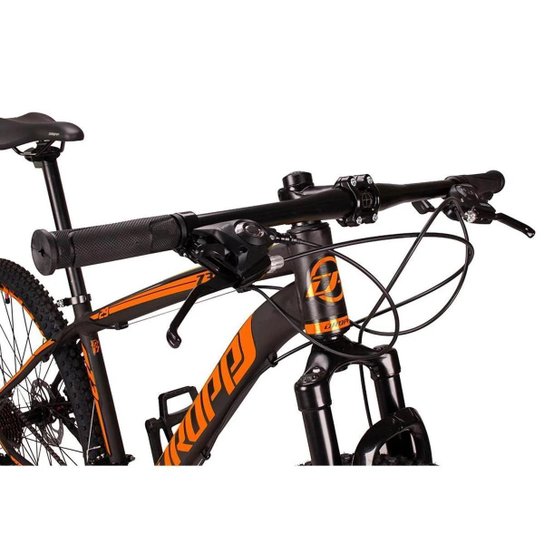 Bicicleta aro 29 Dropp Z3 Alumínio Shimano 21 vel marchas freio a disco mecânico com suspensão MTB