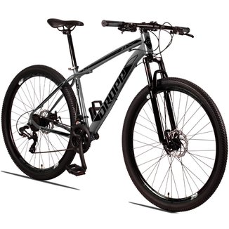 Bicicleta aro 29 Dropp Z3 Alumínio Shimano 21 vel marchas freio a disco mecânico com suspensão MTB