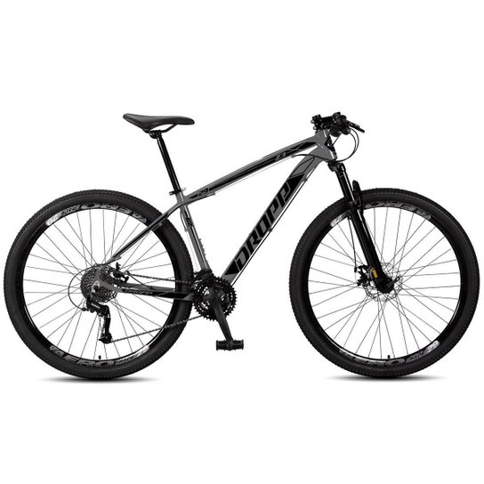 Bicicleta aro 29 Dropp Z3 Alumínio Shimano 21 vel marchas freio a disco mecânico com suspensão MTB