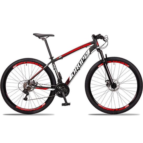 Bicicleta Aro 29 Dropp Z3 Câmbios 24 Vel Marchas Freio a Disco Mecânico com Suspensão Dianteira MTB
