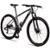 Bicicleta Aro 29 Dropp Z3 Câmbios 24 Vel Marchas Freio a Disco Mecânico com Suspensão Dianteira MTB - Grafite+Preto