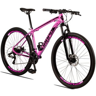Bicicleta Aro 29 Dropp Z3 Câmbios 24 Vel Marchas Freio a Disco Mecânico com Suspensão Dianteira MTB