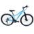 Bicicleta Aro 29 Feminina Gta Start Alumínio 21v Freio a Disco Suspensão Dianteira Mountain Bike - Azul+Roxo
