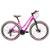 Bicicleta aro 29 Feminina KSW Retro C Cesta 21V Freio Disco - Rosa