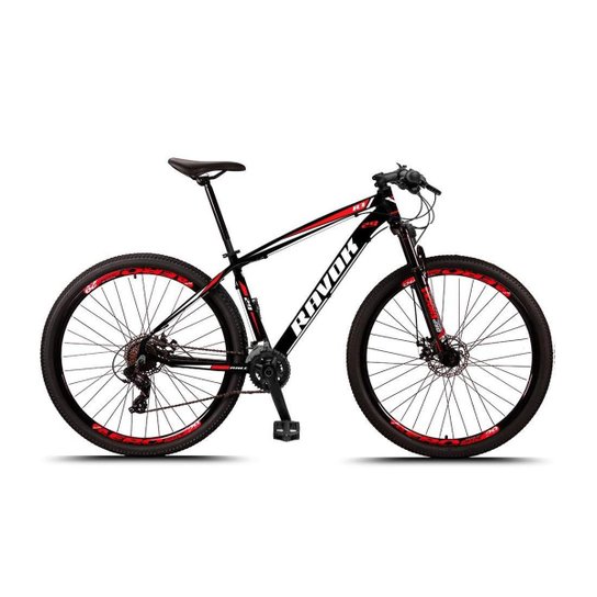 Bicicleta Aro 29 Freio A Disco Hidraúlico 27 Velocidades Alavanca Alúminio K7 Shimano