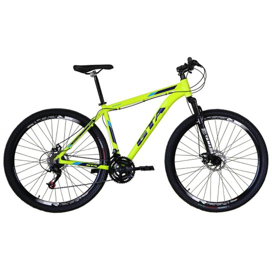 Bicicleta Aro 29 Gta Start Alumínio 24v Freio a Disco Suspensão Dianteira Mountain Bike