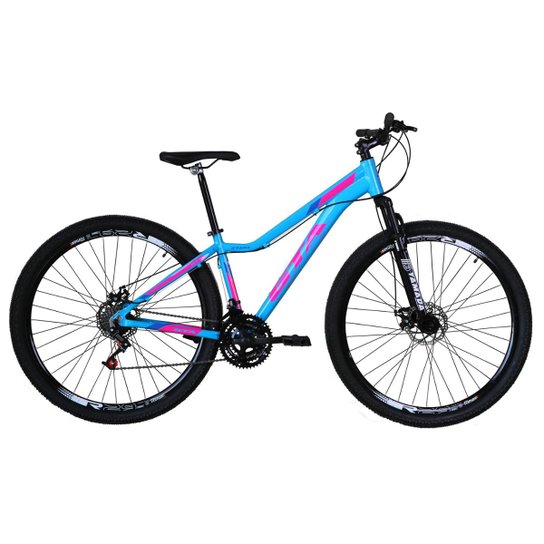 Bicicleta Aro 29 Gta Start Alumínio 24v Freio a Disco Suspensão Dianteira Mountain Bike