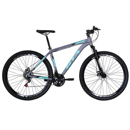 Bicicleta Aro 29 GTA Start Alumínio 27v K7 Freio a Disco Mecânico Suspensão Dianteira